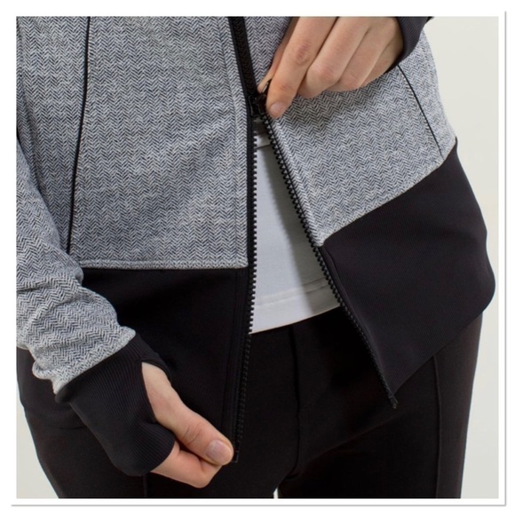 Lululemon Nice Asana Jacket Herringbone - Picture 3 of 13